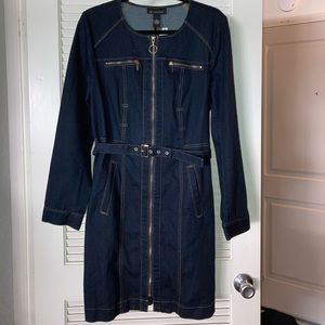 INC. Dark Denim Dress Women’s Size 12